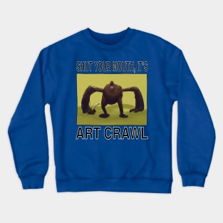 Art Crawl Crewneck Sweatshirt